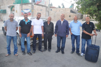 بالصور: أهالي مدينة اللد يودّعون الفوج الثاني من حجاج بيت الله الحرام 